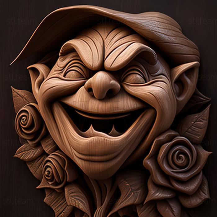 3D model st Rose from Trolls (STL)
